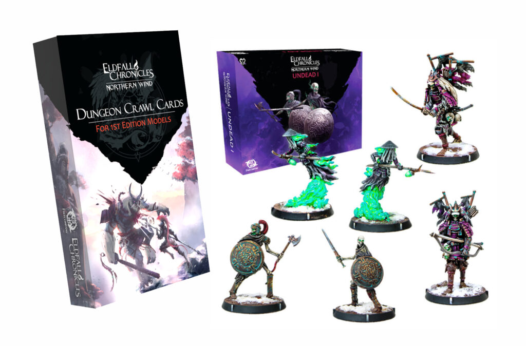 Fotografia con espansioni Dungeon Crawler e Northern Winds.